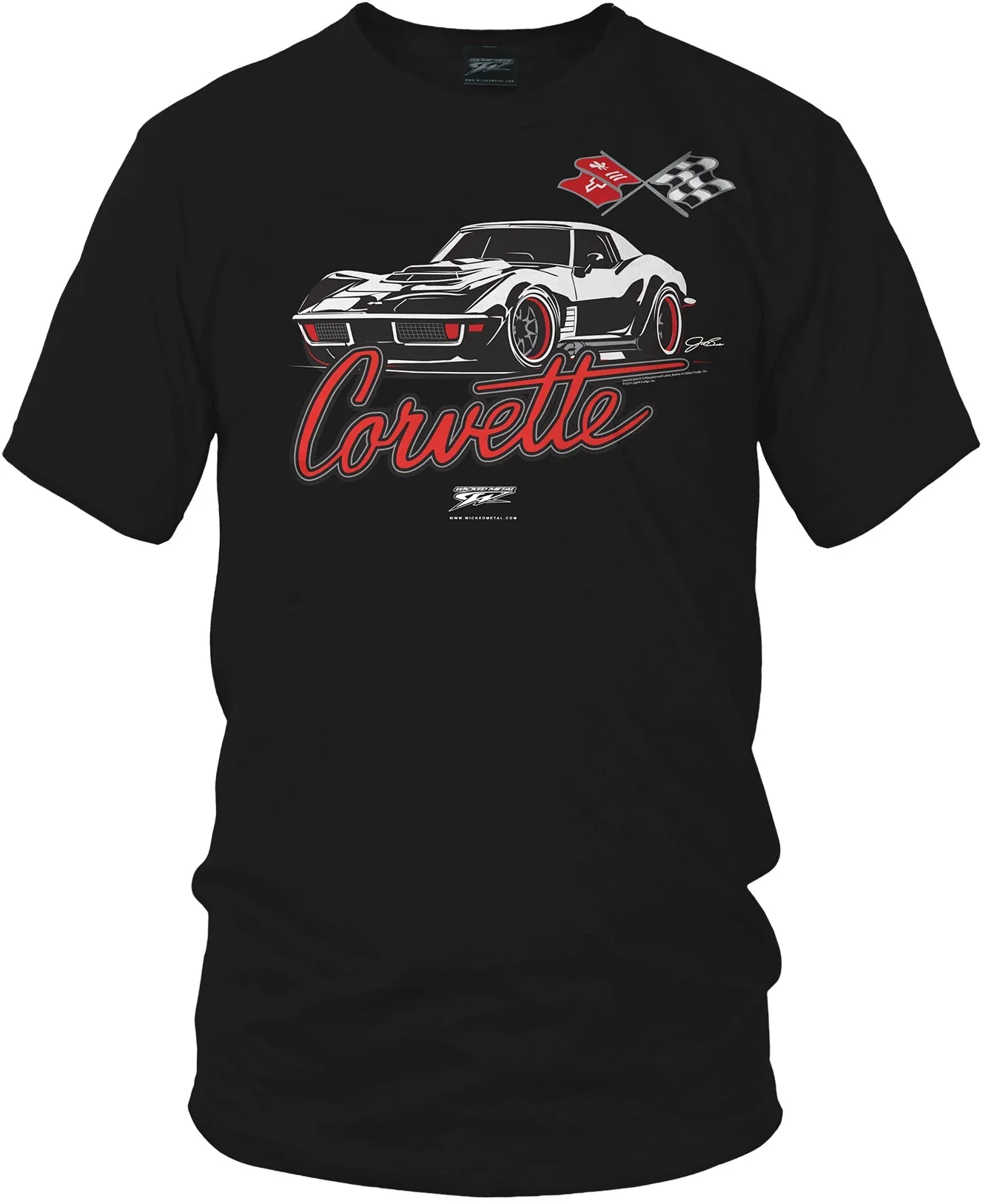 Corvette c3 Stylized - Corvette C3 Stylized logo shirt