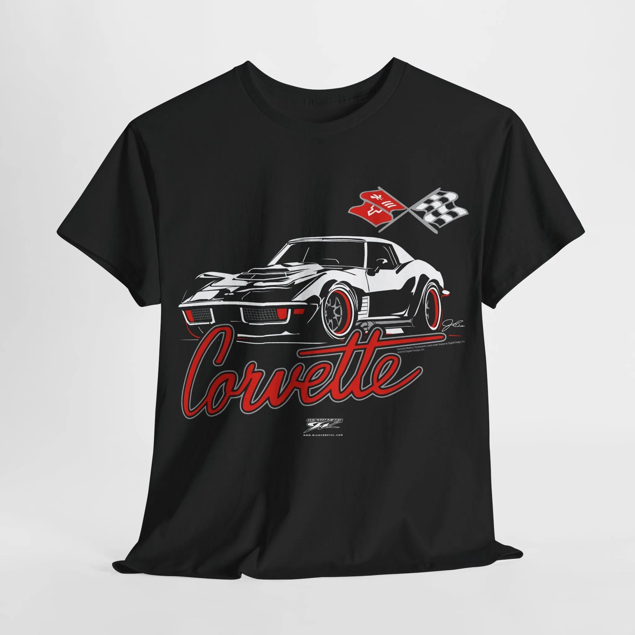 Corvette c3 Stylized - Corvette C3 Stylized logo shirt