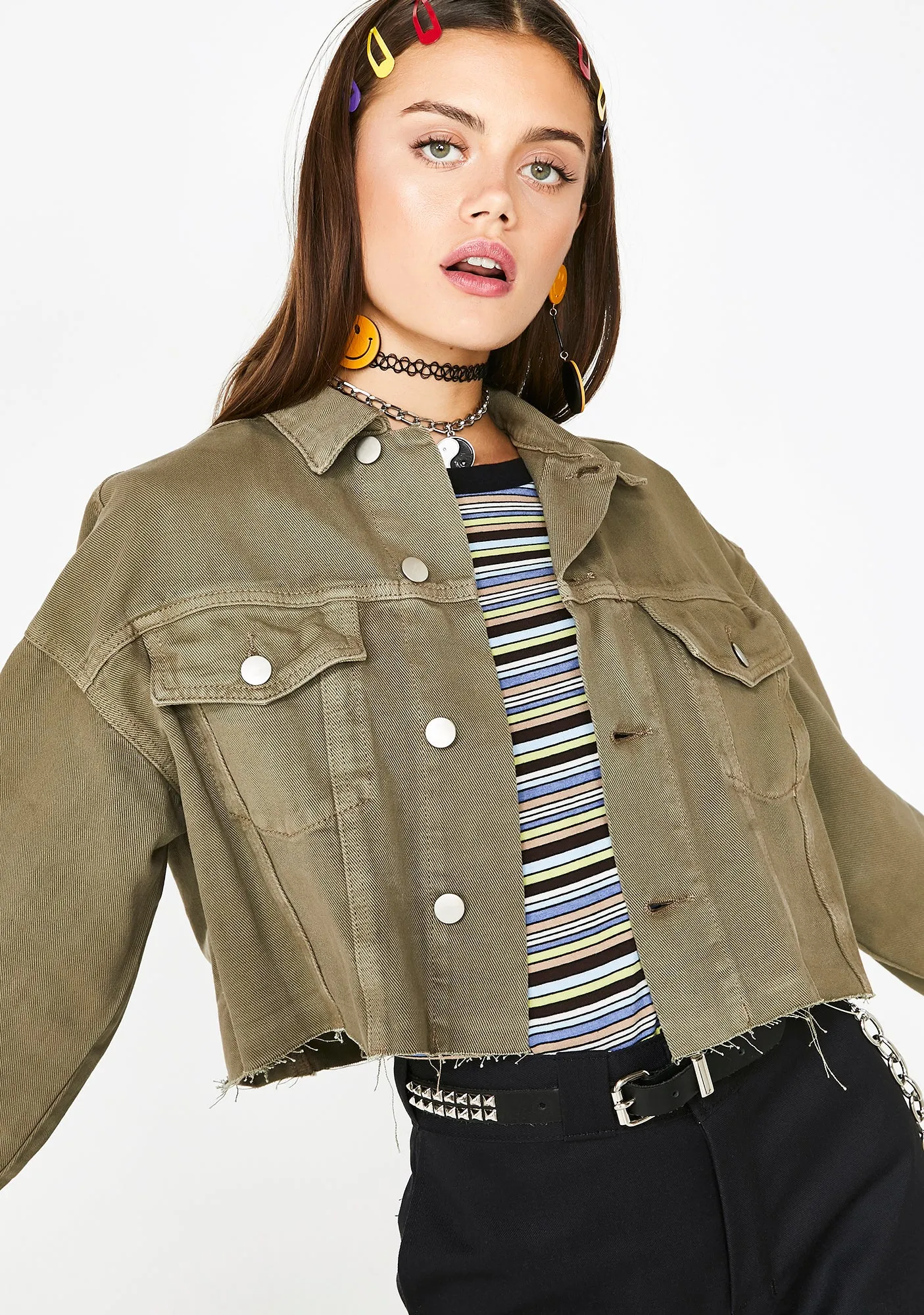 Kush My Prerogative Cropped Jacket